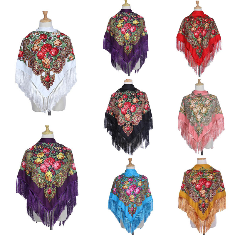 Retro Printed Scarf Winter Boh - огляд і ціна Winter Ethnic Fashion For Women