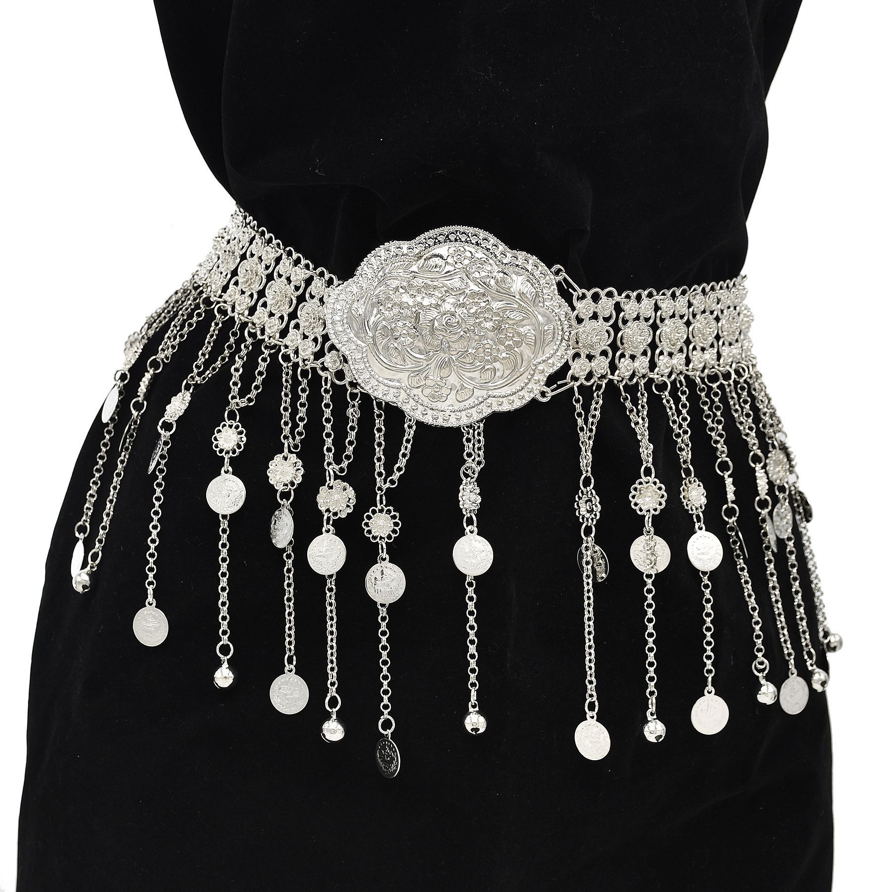 Silver Plated Moroccan Caftan  - огляд і ціна Ethnic Indian Fashion