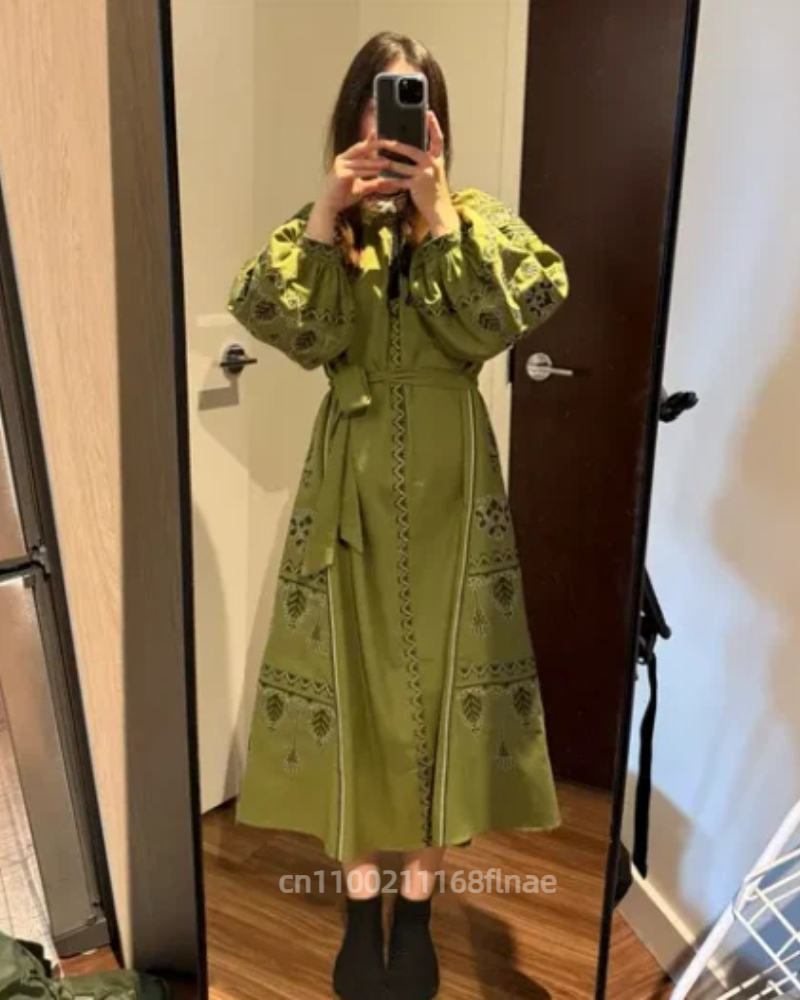 European Retro Ethnic Style Dr - огляд і ціна Ethnic Fashion Clothing