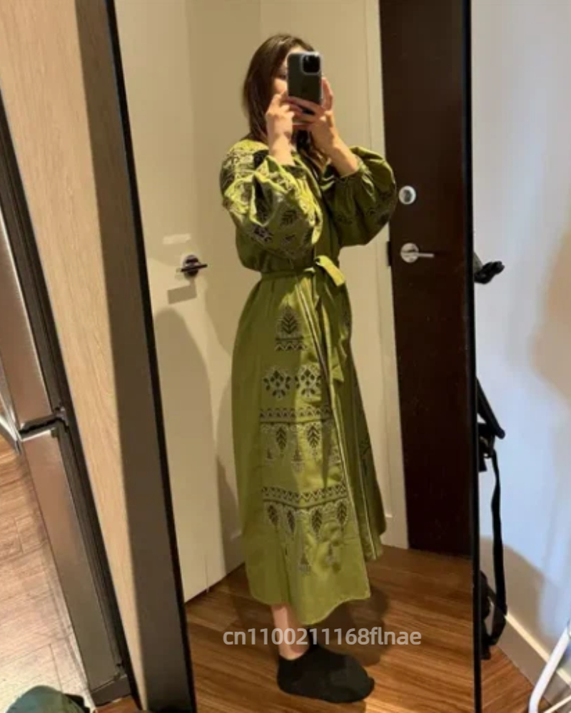 European Retro Ethnic Style Dr - огляд і ціна Ethnic Fashion Clothing