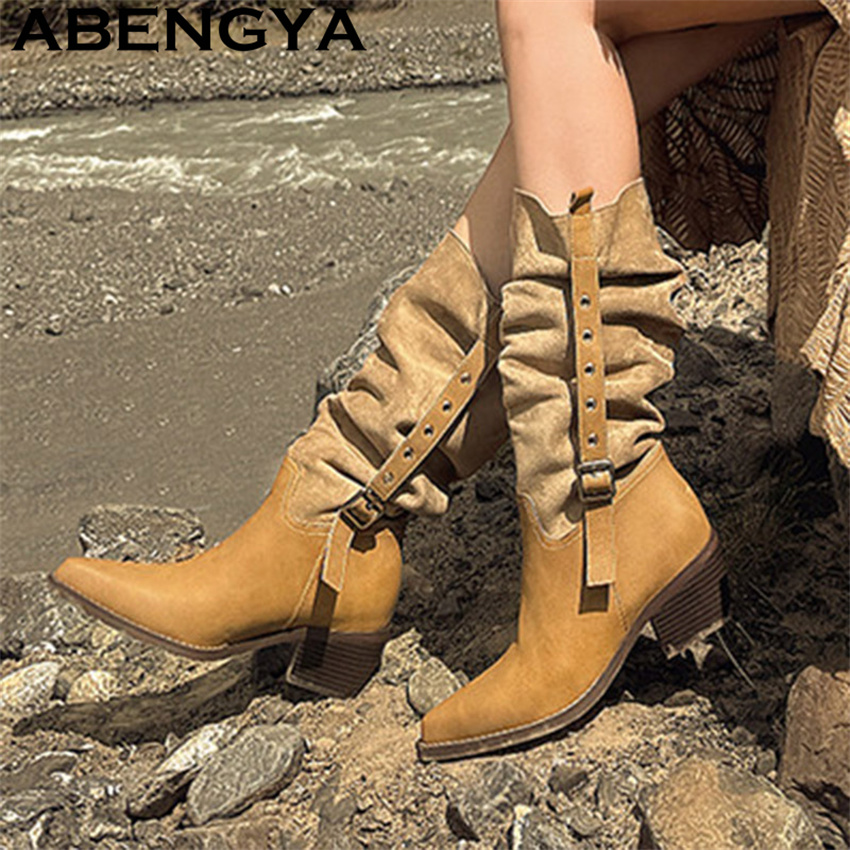 2026 New Western Cowboy Knight - огляд і ціна Winter Ethnic Fashion For Women