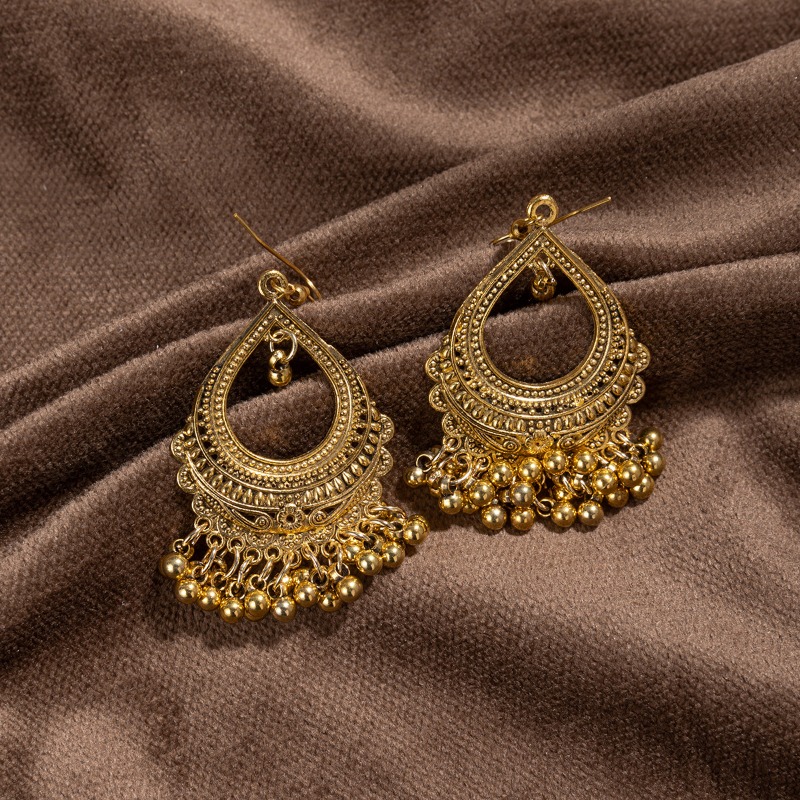 New Water Drop Shaped Earrings - огляд і ціна Ethnic Indian Fashion