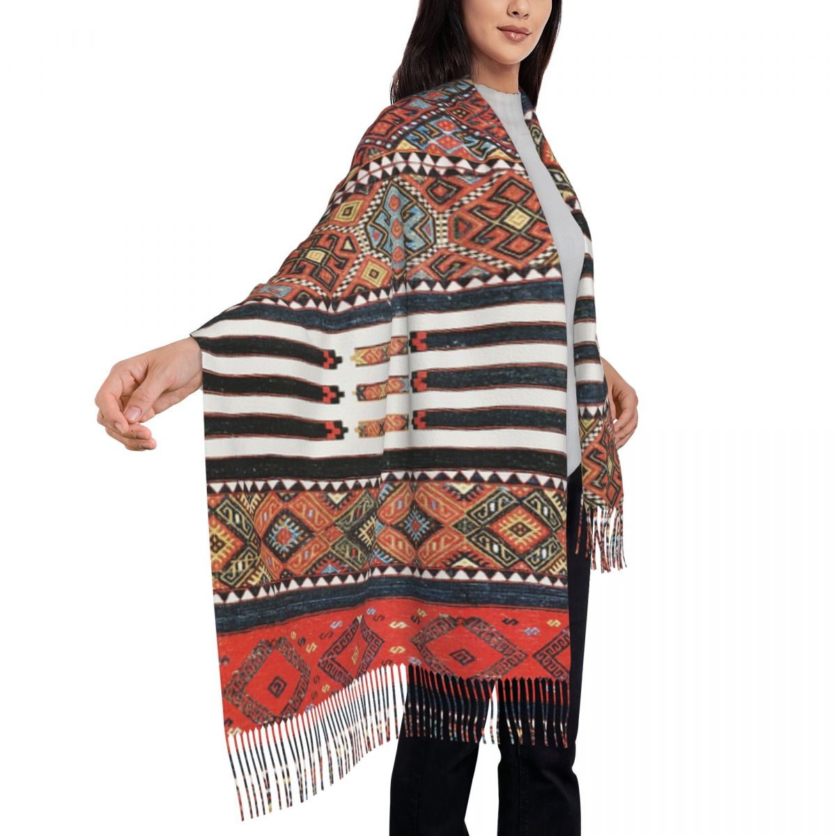 Kurdish Turkish Kilim Bohemian - огляд і ціна Winter Ethnic Fashion For Women