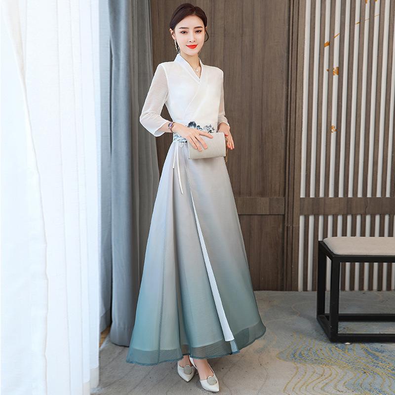 Chinese Traditional Dress Woma - огляд і ціна Ethnic Fashion Clothing