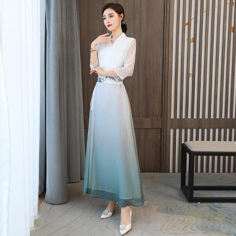 Chinese Traditional Dress Woma - огляд і ціна Ethnic Fashion Clothing
