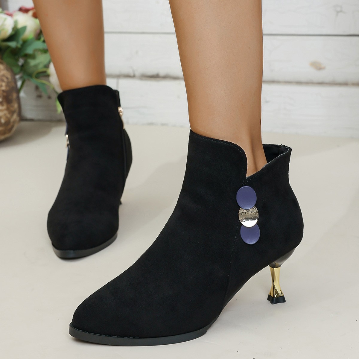 Pointed Toe Ethnic Style Fall/ - огляд і ціна Winter Ethnic Fashion For Women