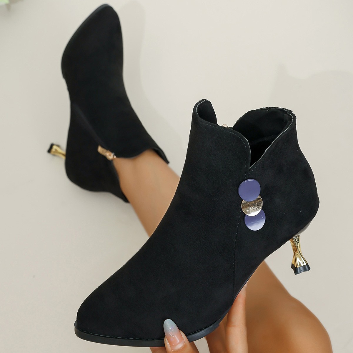 Pointed Toe Ethnic Style Fall/ - огляд і ціна Winter Ethnic Fashion For Women